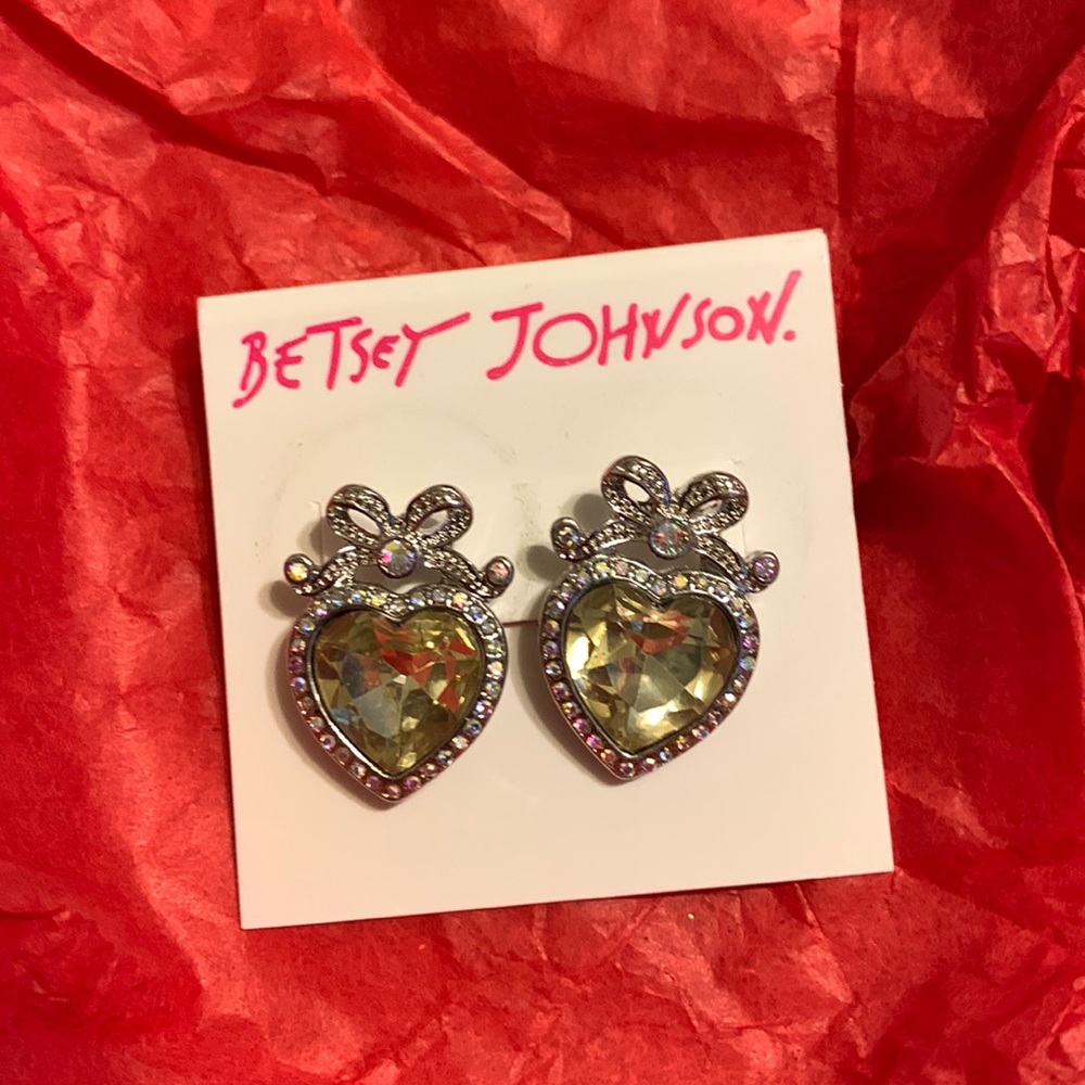 Betsey Johnson earrings